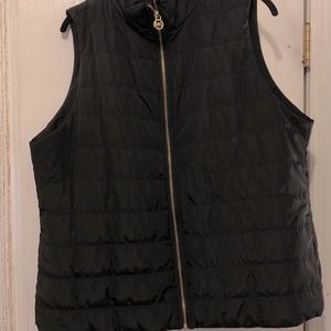 Michael Kors Black Vest Size: 1X